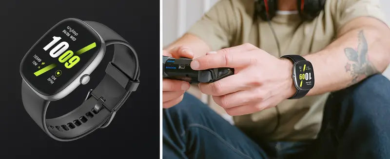 NNETM Little Meatball Glitter Smartwatch - Black-1