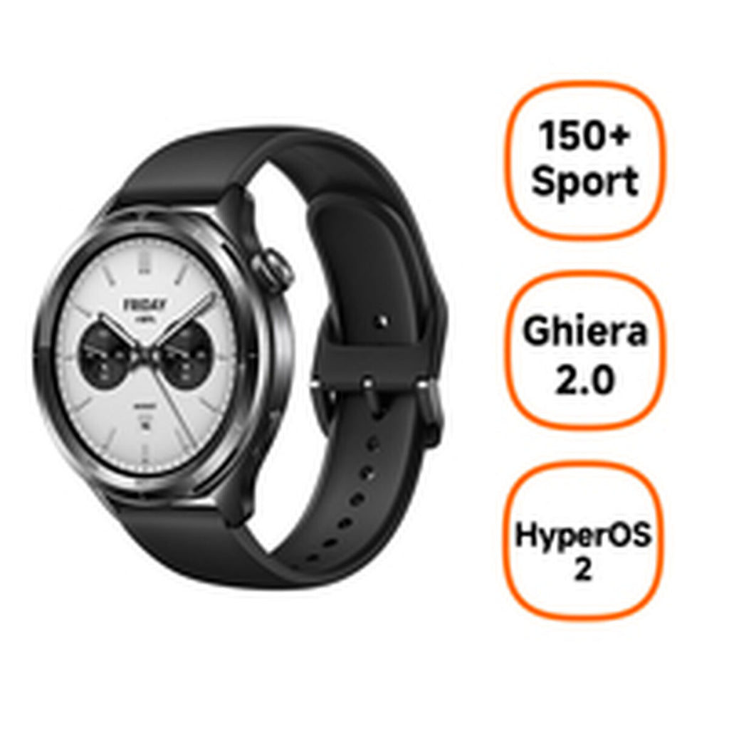 Smartwatch Xiaomi BHR9195GL Black 1,43"-12